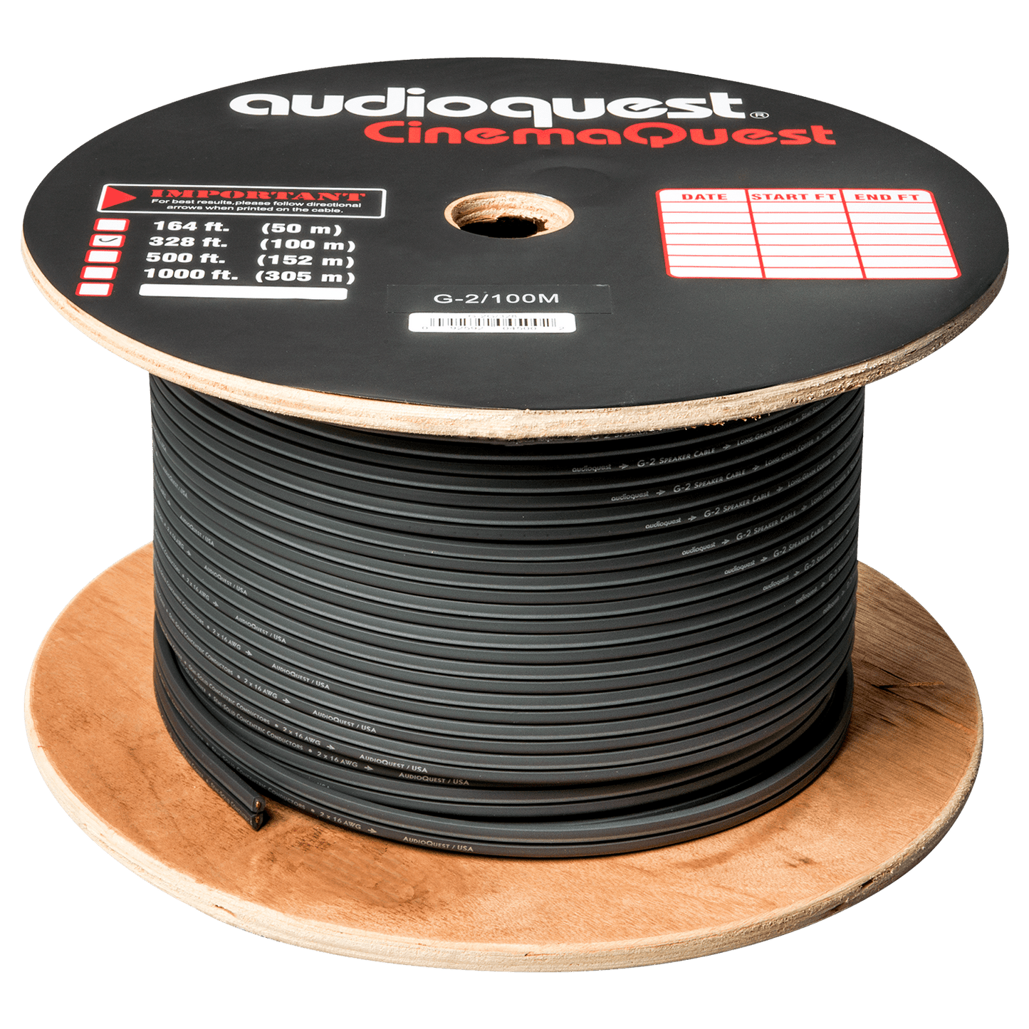 AudioQuest G2 16 AWG Bulk Speaker Cable