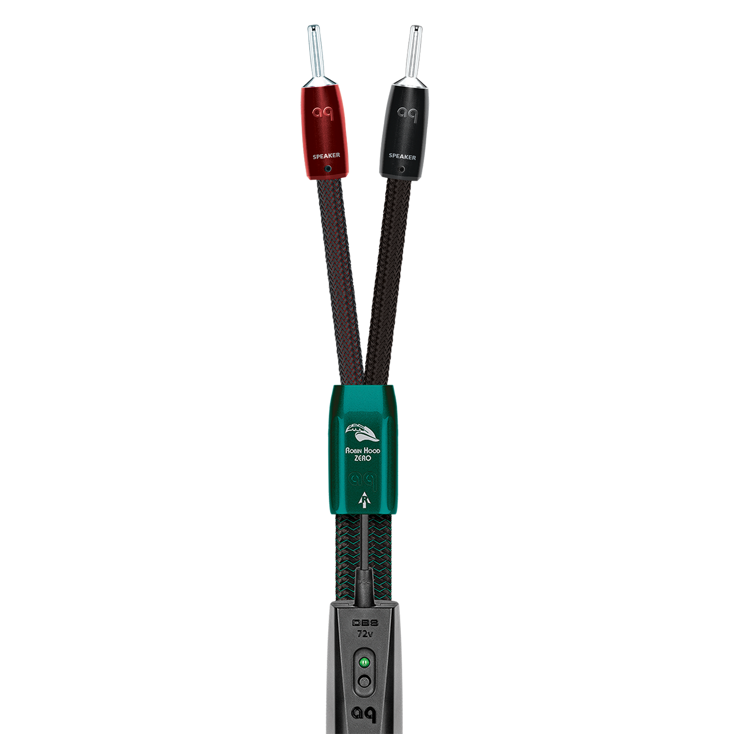 AudioQuest Robin Hood ZERO Speaker Cable w/ ZERO-Tech for Full-Range or Treble