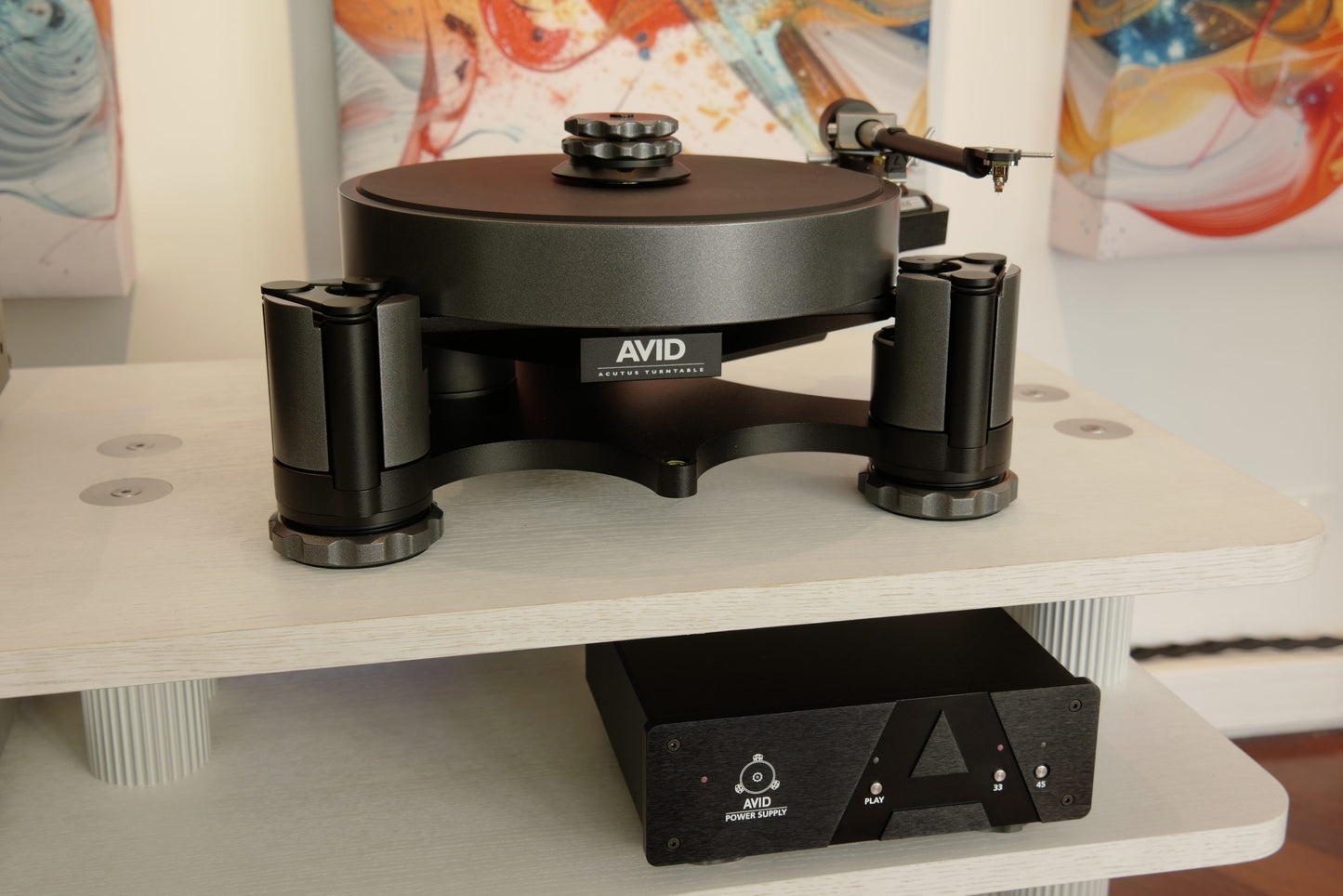 AVID Acutus Dark Iron (Fully Upgraded) Turntable