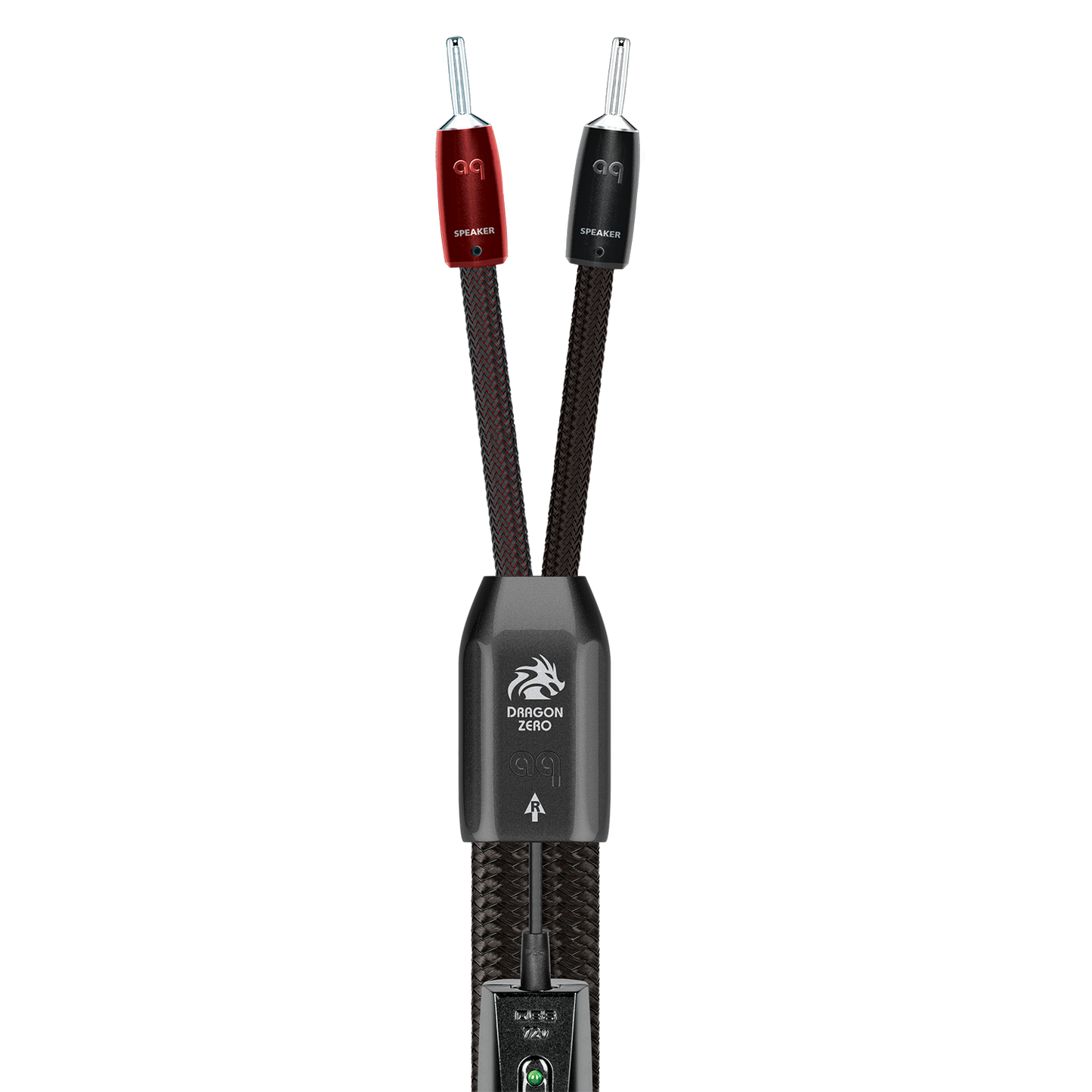 AudioQuest Dragon ZERO Speaker Cable w/ ZERO-Tech for Full-Range or Treble