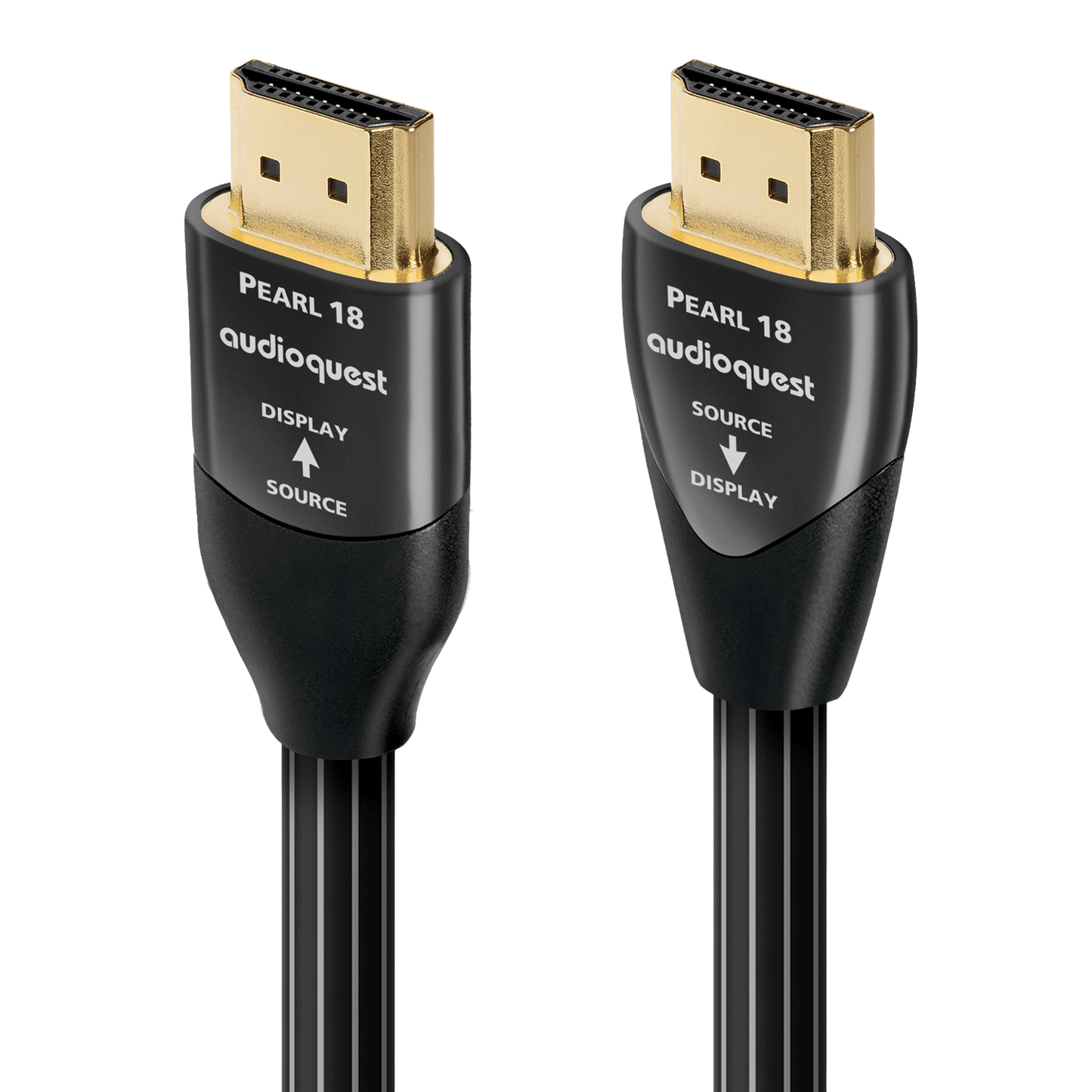 AudioQuest Pearl 18 2.0b HDMI Cable - 4K/8K Ultra HD, In-Wall Rated, High-Speed, 18Gbps, HDR, eARC