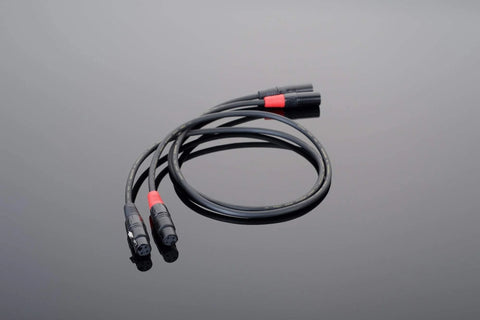 Transparent Hard Wired XLR Cable