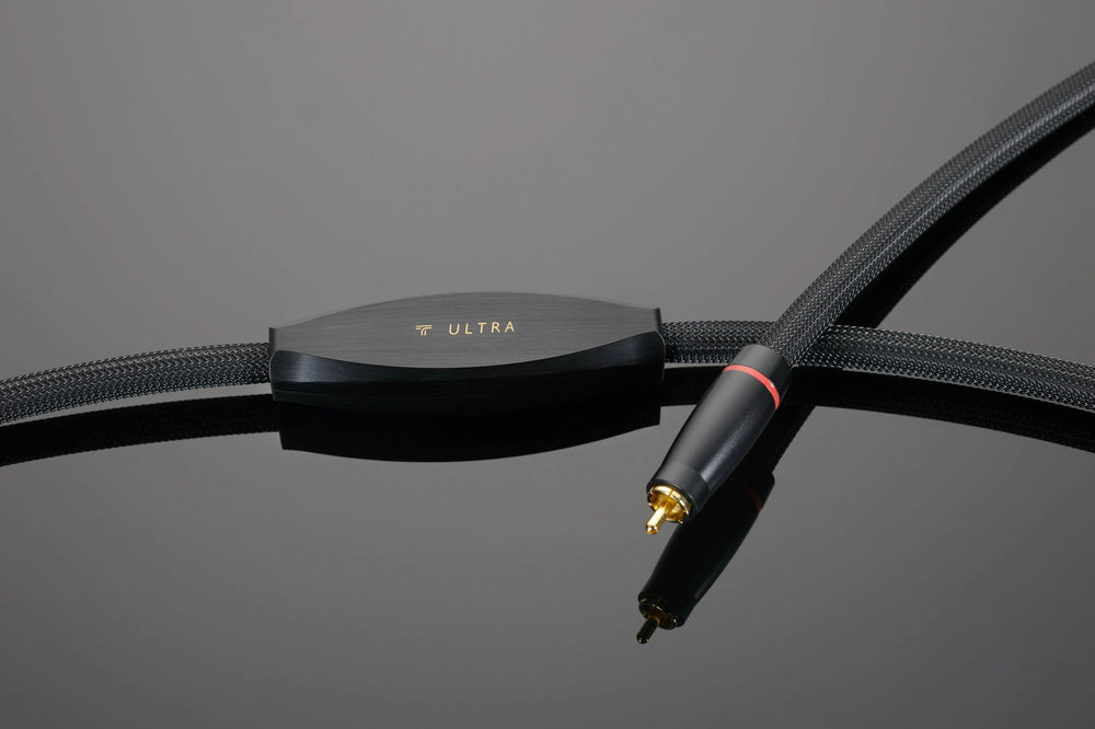 Transparent Ultra RCA Interconnect Cable