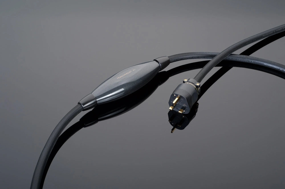 Transparent XL Power Cable