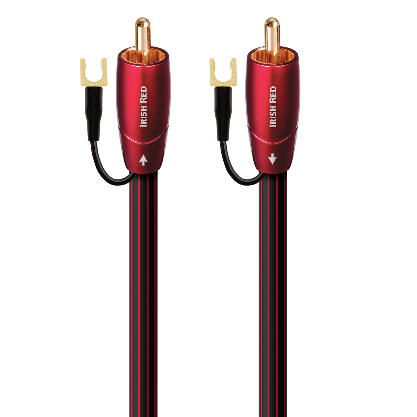 AudioQuest Irish Red RCA Low-Frequency Subwoofer Audio Interconnect