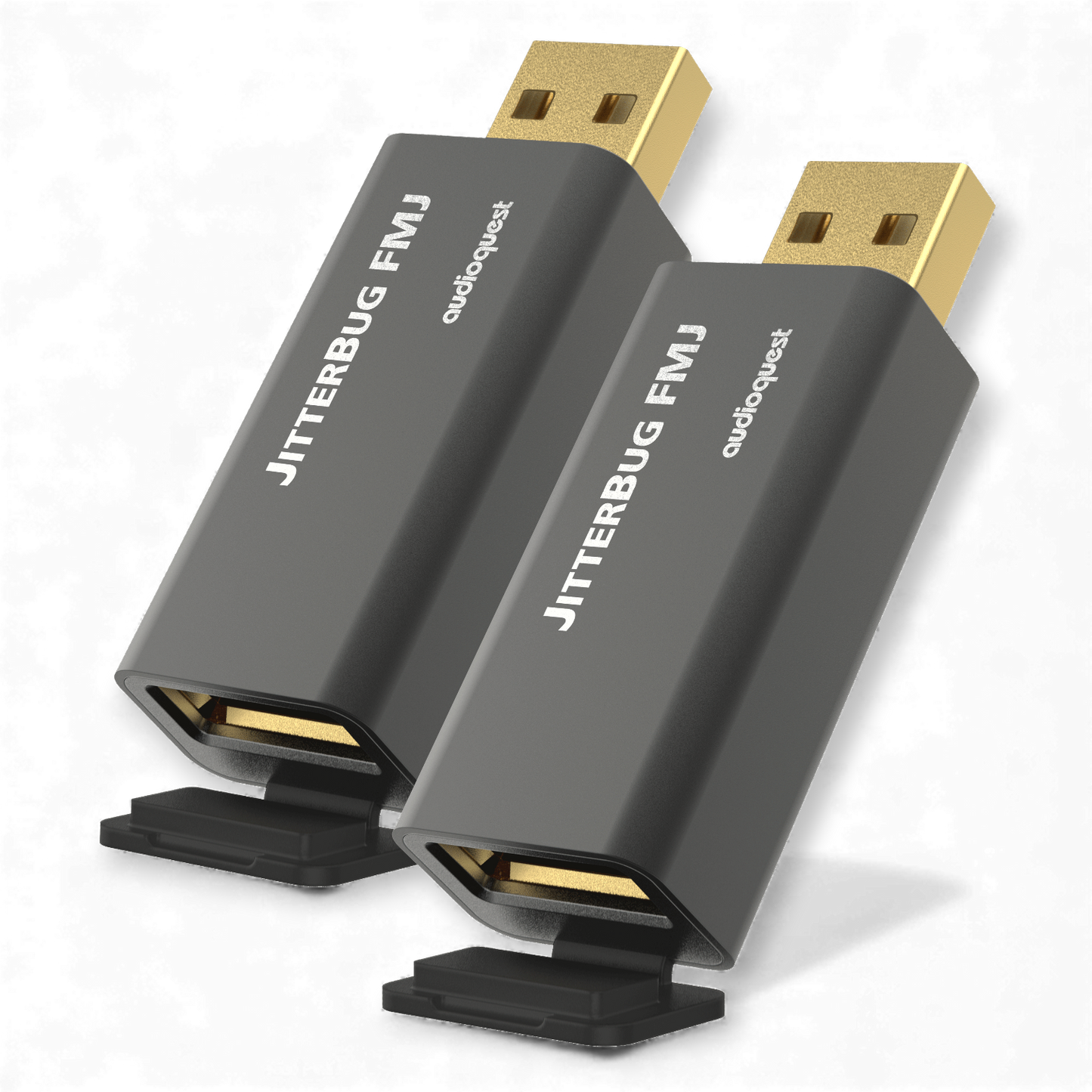 AudioQuest JitterBug FMJ 2-Pack USB 2.0 Data & Power Noise Filter