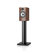 B&W 706 S3 Bookshelf Speaker in mocha color finish.