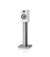 B&W 707 S3 Bookshelf Speaker in satin white color finish.