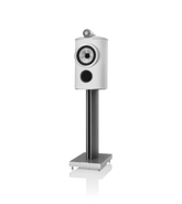 B&W 805 D4 Reference Speaker in satin white color finish.