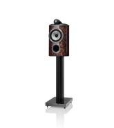 B&W 805 Signature Bookshelf Speaker in California burl gloss color finish.