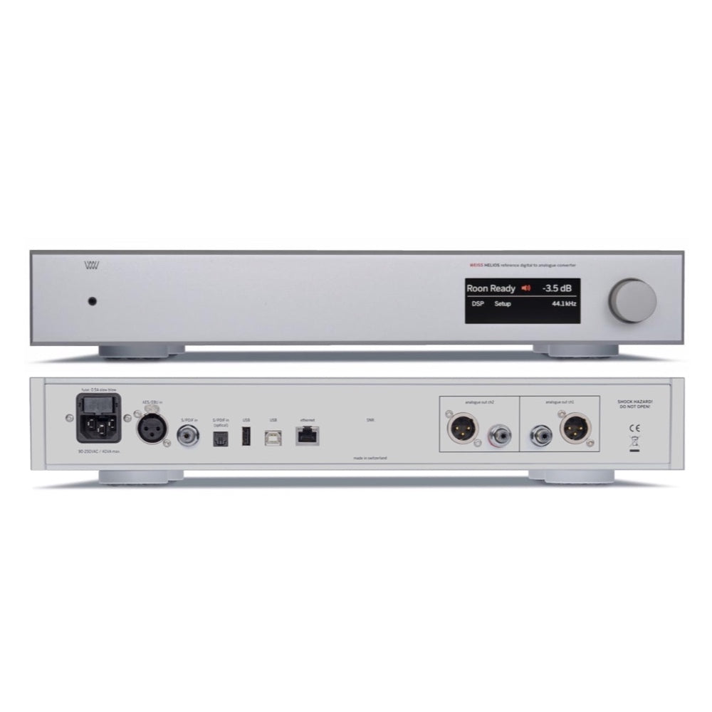 Weiss Engineering DACs at Hi-Fi Centre | DAC204, DAC 501, DAC 502 & Helios