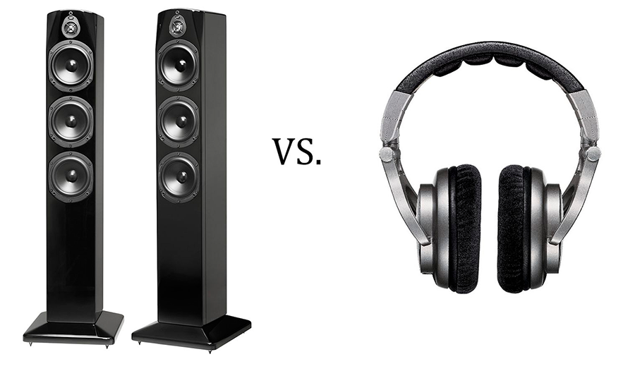 Are headphones better than speakers