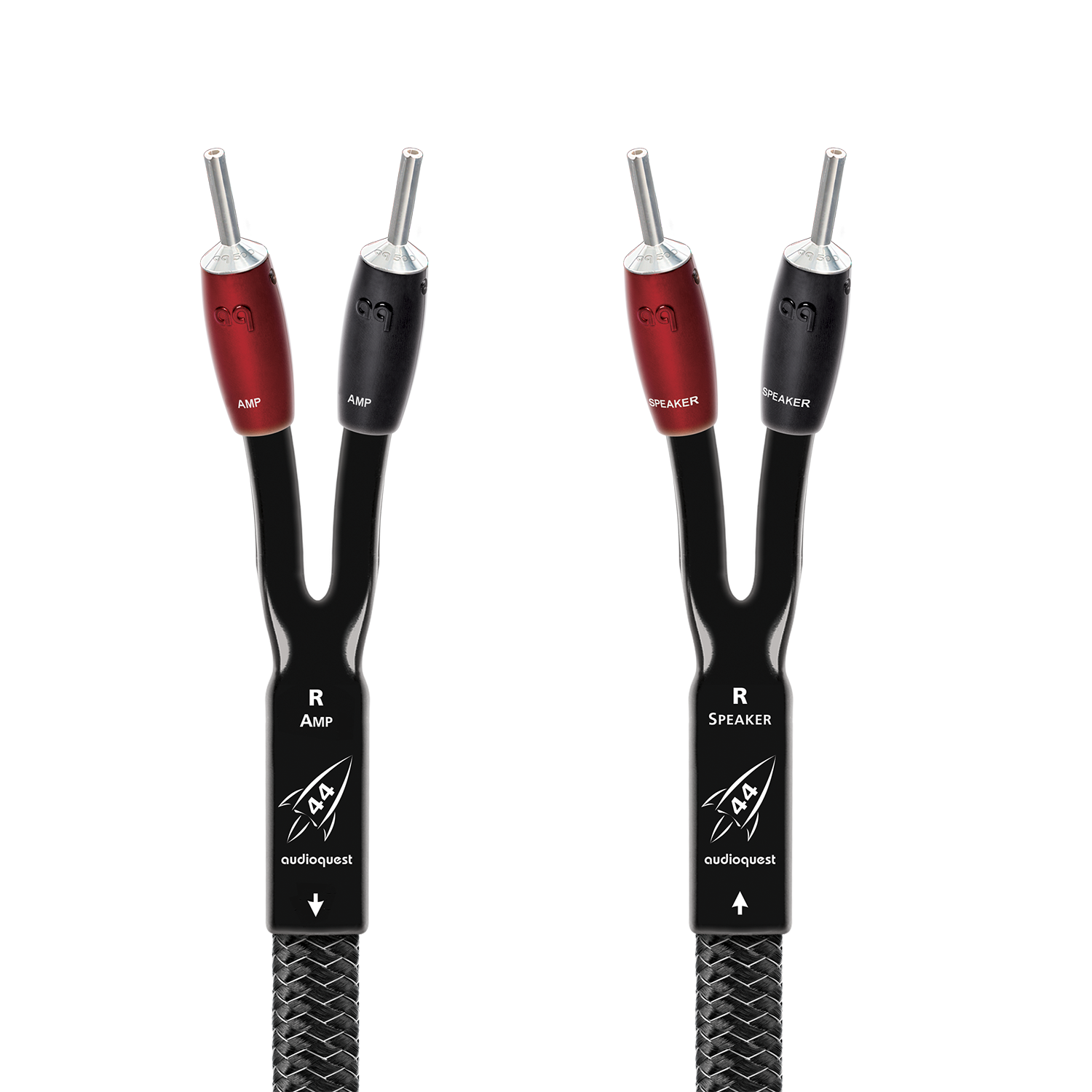 AudioQuest Rocket 44 Full-Range Speaker Cable w/ SureGrip 500 Connectors