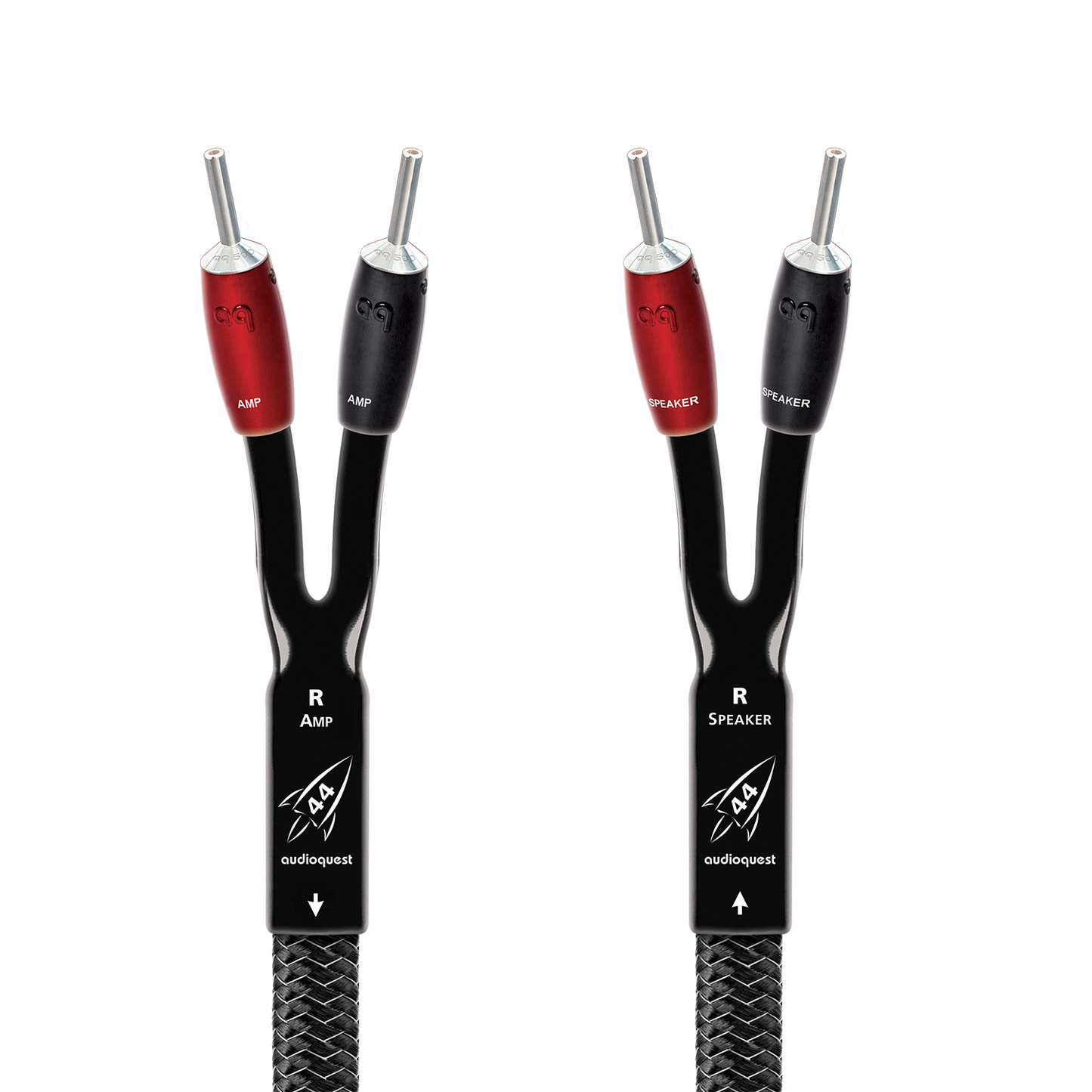 AudioQuest Rocket 44 Full-Range Speaker Cable w/ SureGrip 500 Connectors
