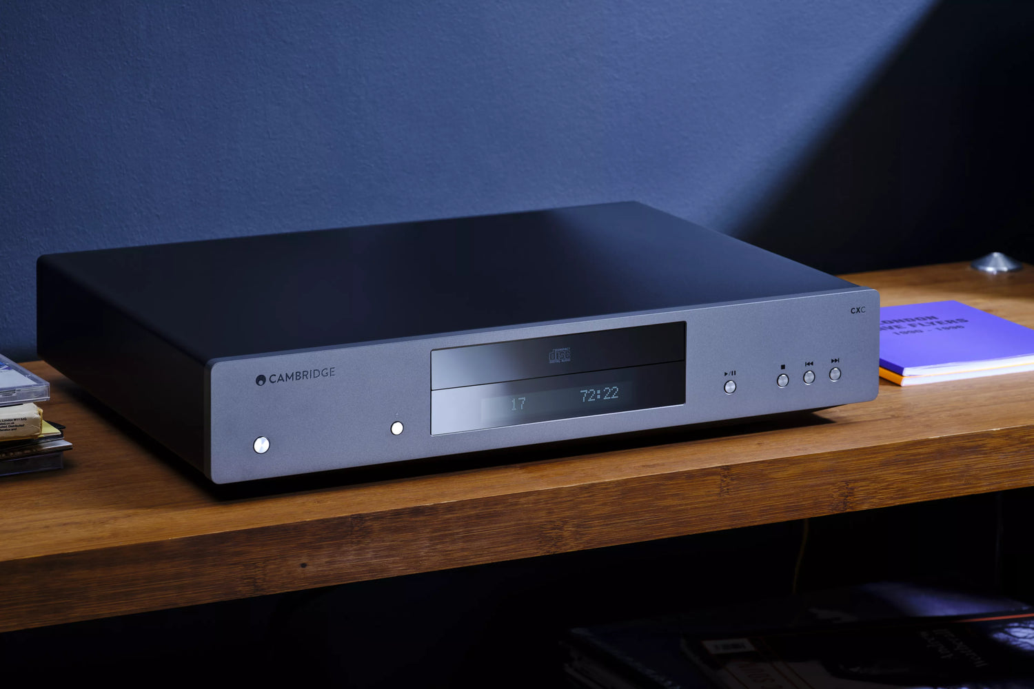 Cambridge Audio CXC V2 CD Transport in a modern living room - HiFi Centre