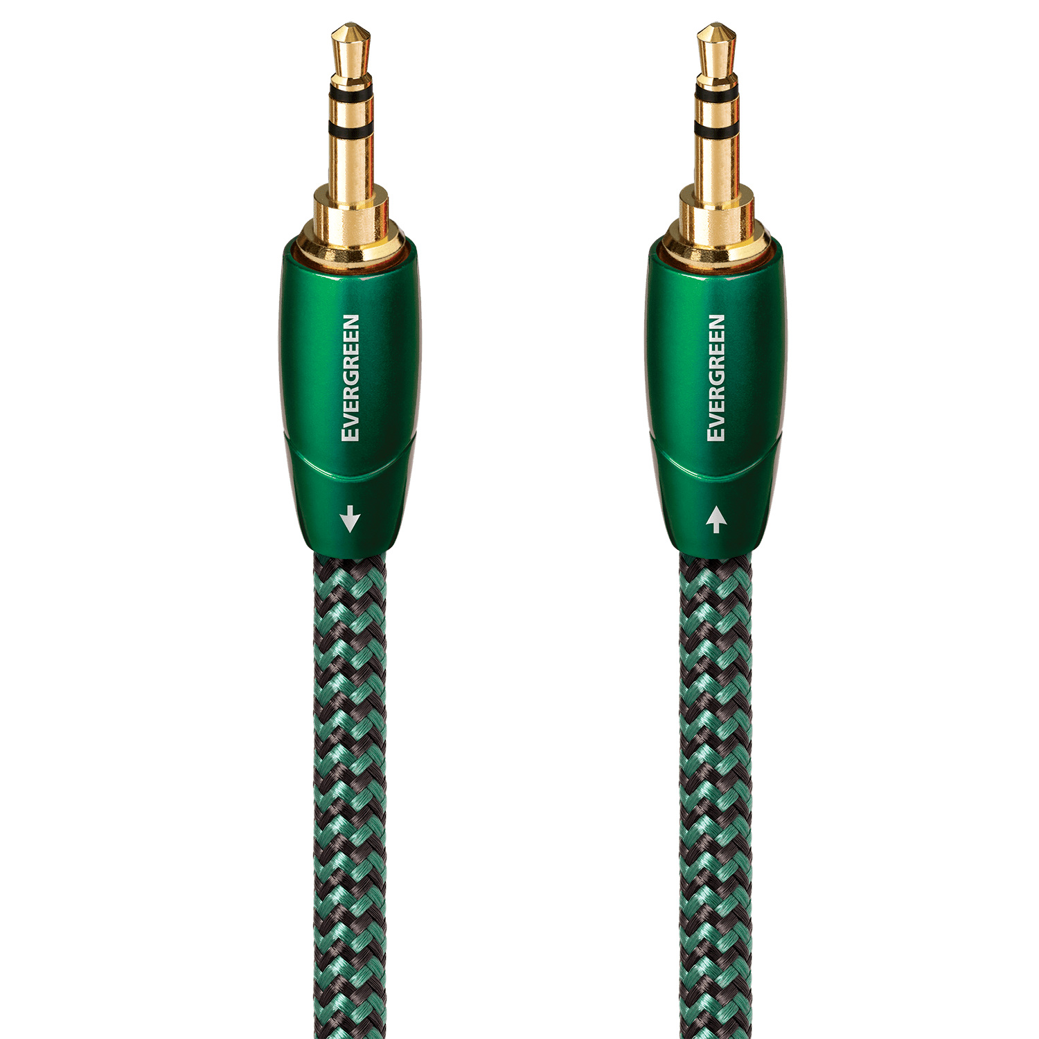 AudioQuest Evergreen 3.5mm Aux Cable – Male to Male Stereo Interconnect