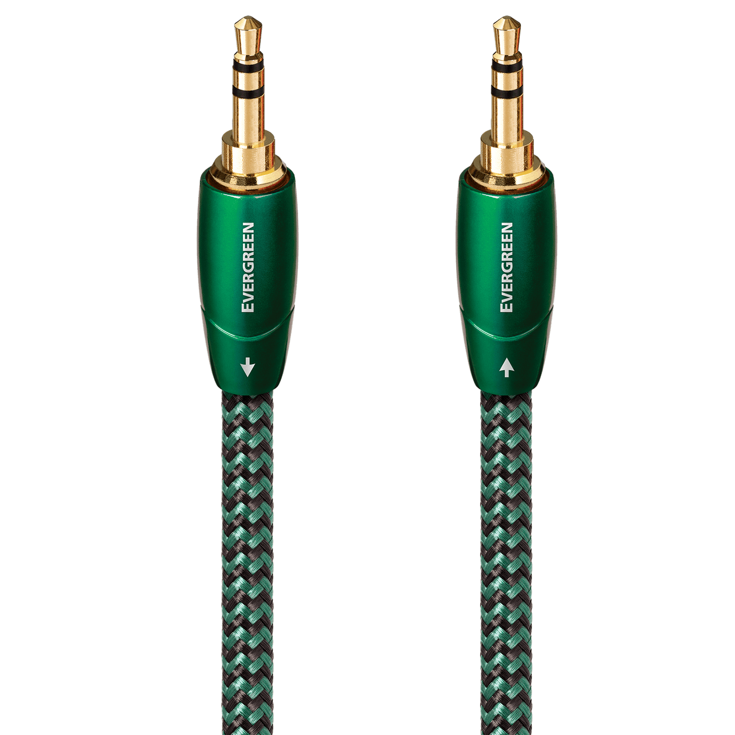 AudioQuest Evergreen 3.5mm Aux Cable – Male to Male Stereo Interconnect