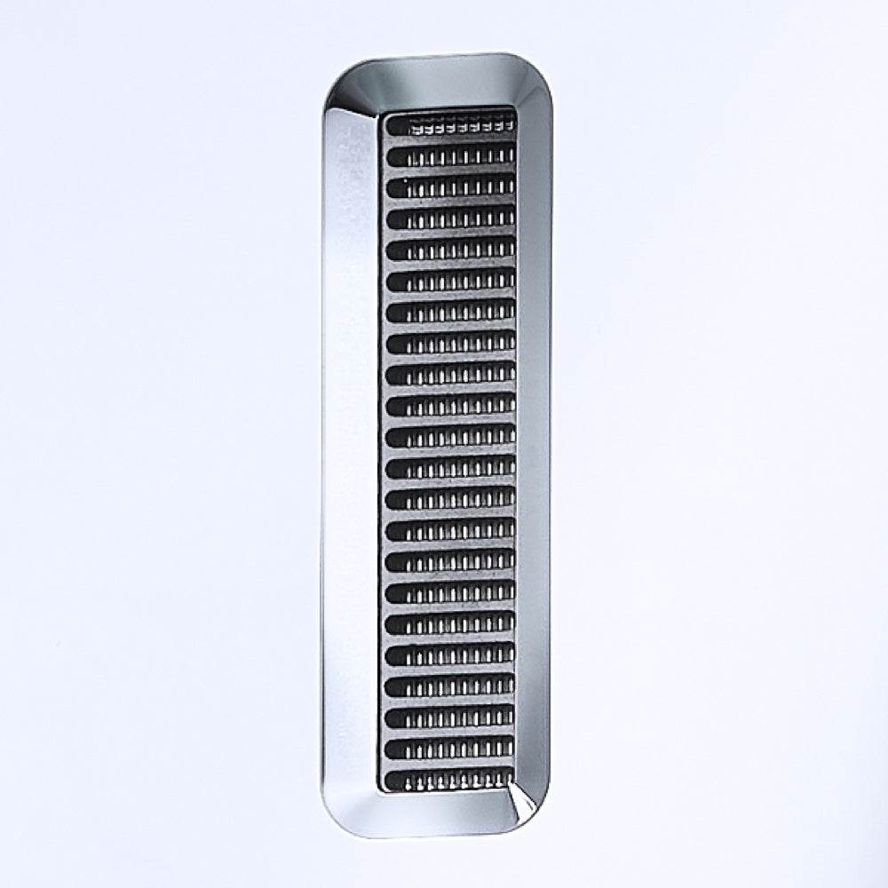 A detail of a Burmester BC350 Signature Line floor-standing speaker - HiFi Centre.