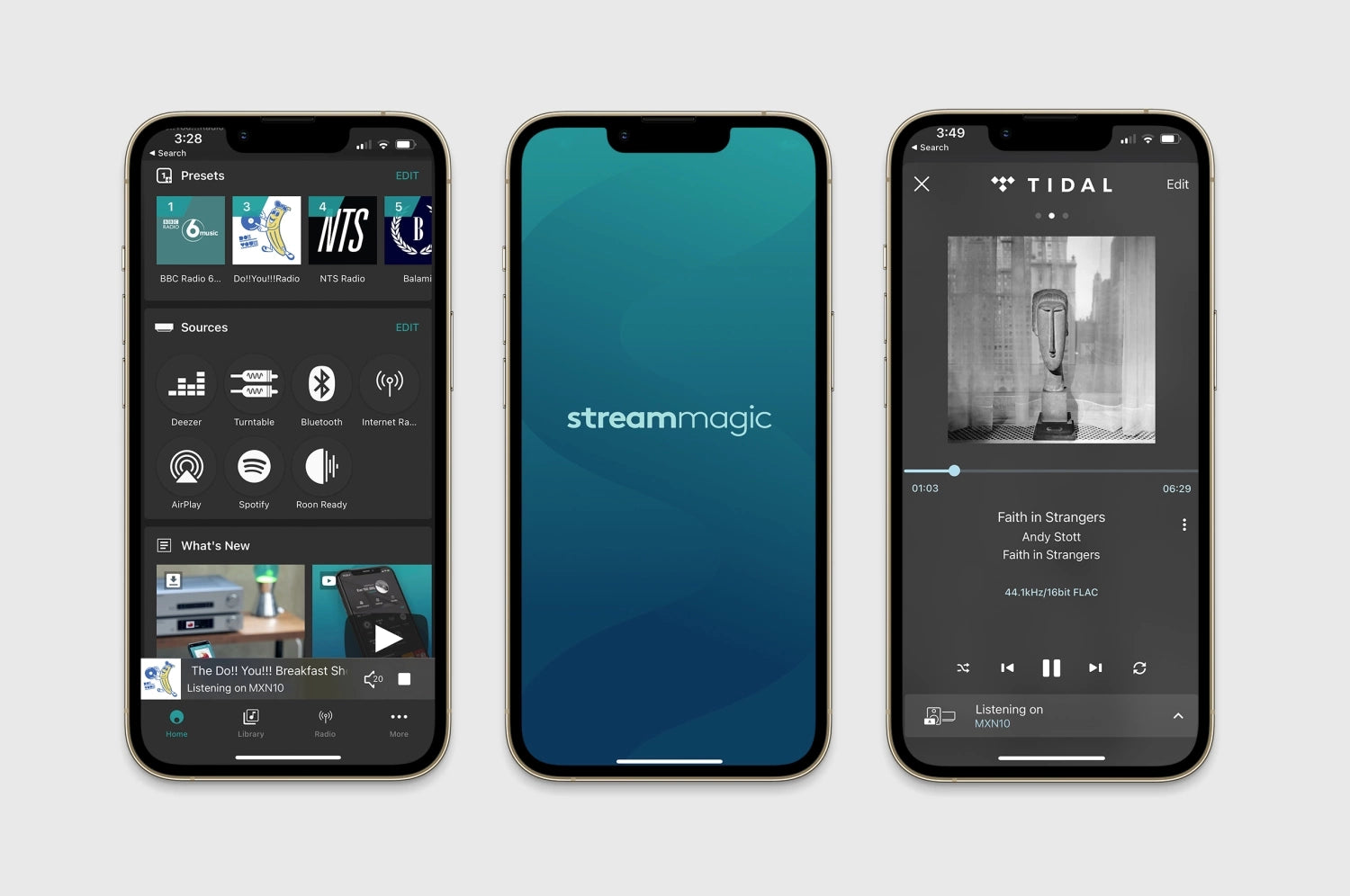 An app to control Cambridge Audio MXN10 Compact Network Player.