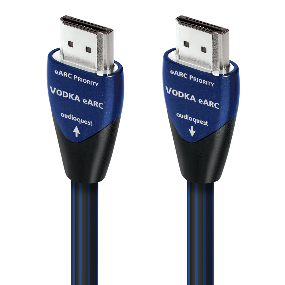 AudioQuest Vodka eARC Priority 2.1 HDMI Cable - 8K/10K Ultra HD, Gaming, High-Speed, 48Gbps, HDR, eARC Priority