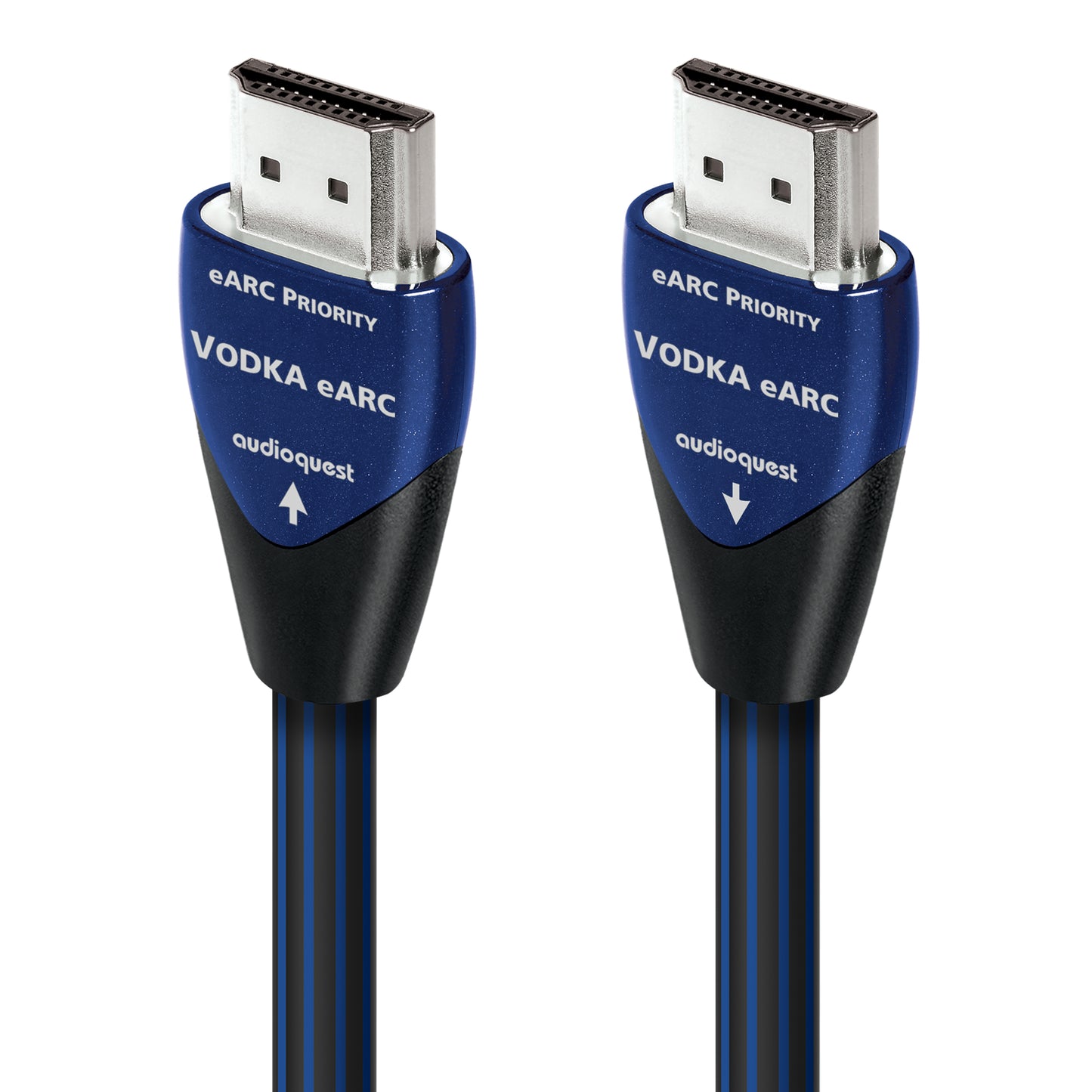 AudioQuest Vodka eARC Priority 2.1 HDMI Cable - 8K/10K Ultra HD, Gaming, High-Speed, 48Gbps, HDR, eARC Priority