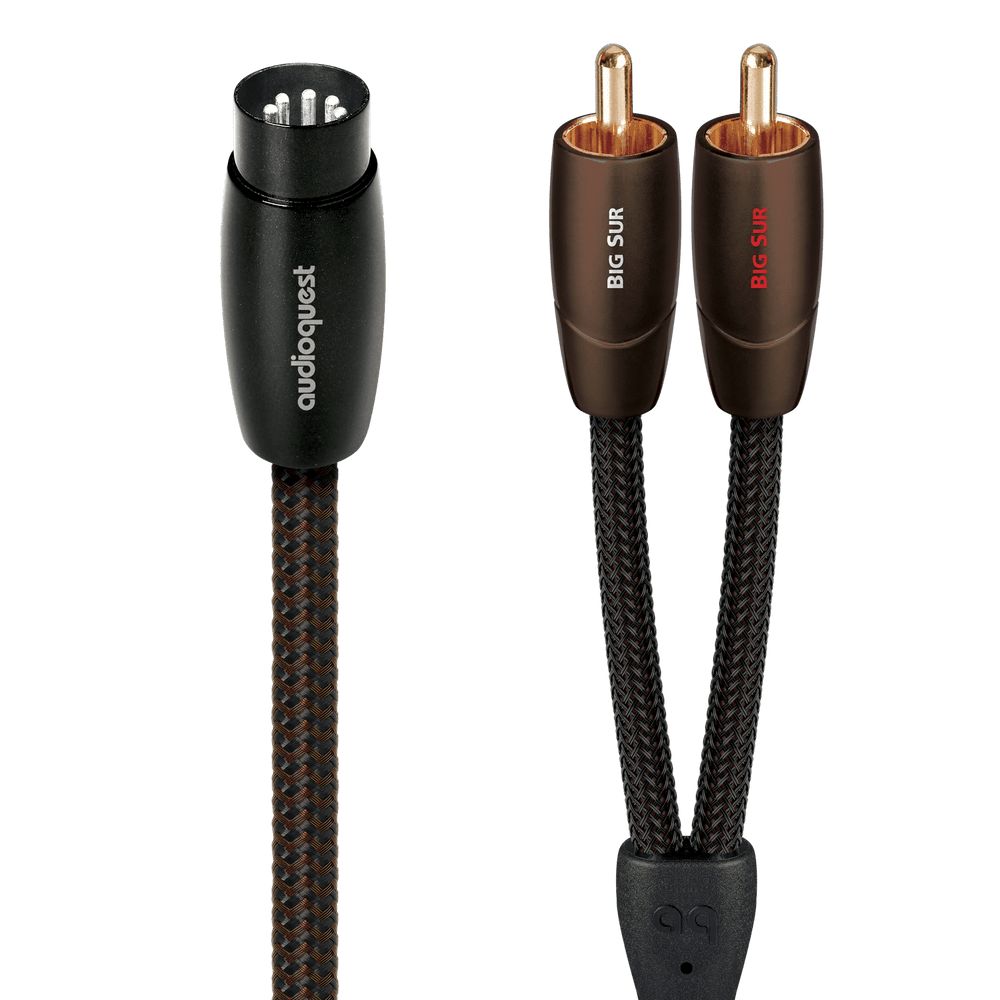 AudioQuest Big Sur 5 Pin DIN > RCA Audio Interconnect Cable