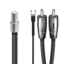 AudioQuest Angel Tonearm JIS > RCA Tonearm Cable + Ground Wire