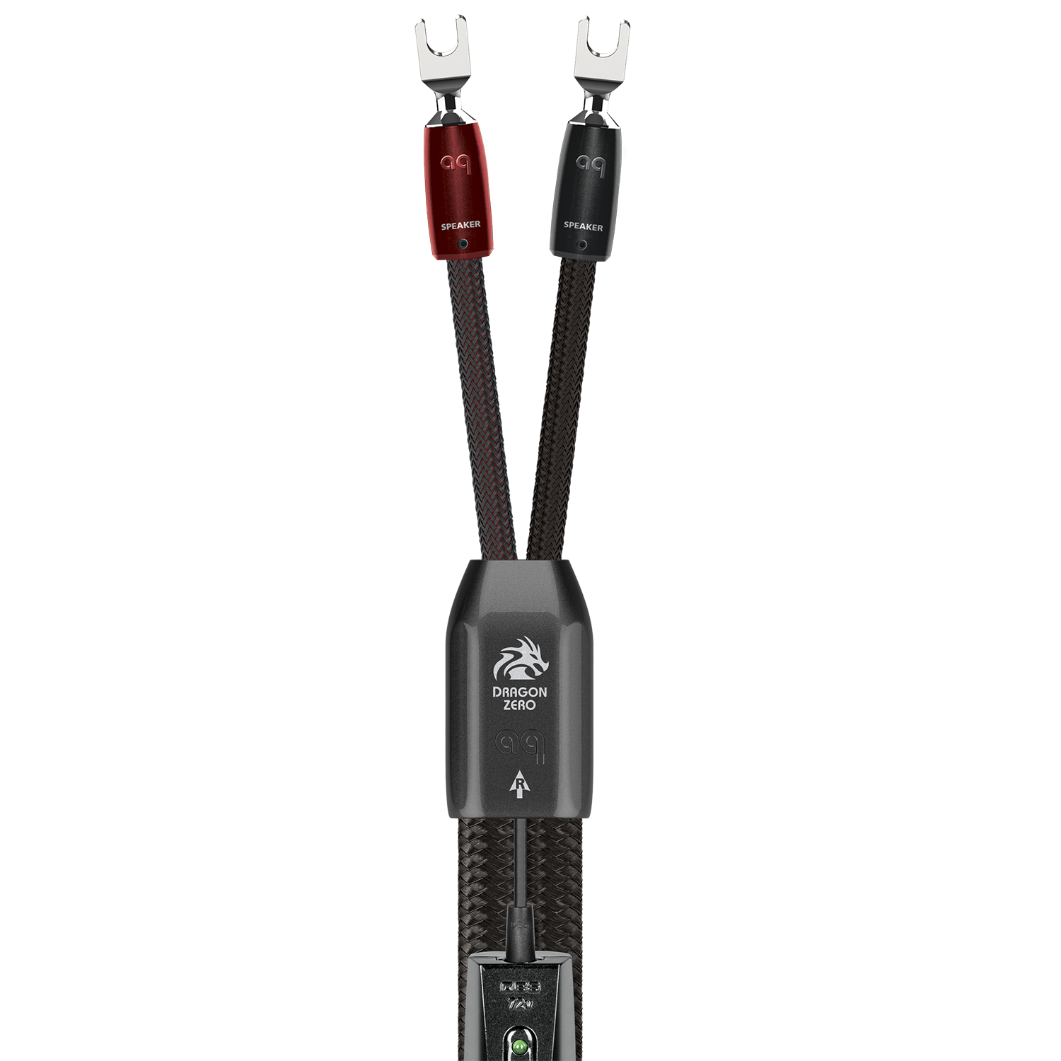 AudioQuest Dragon ZERO Speaker Cable w/ ZERO-Tech for Full-Range or Treble