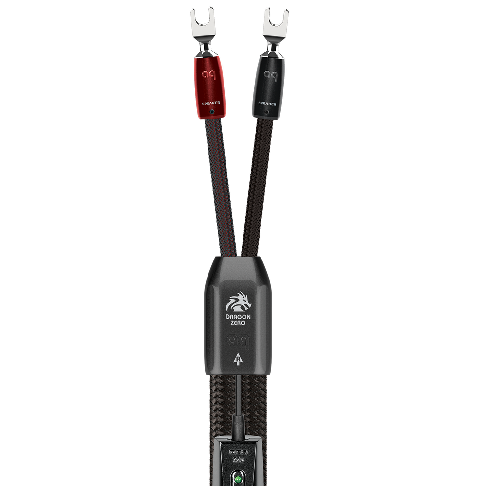 AudioQuest Dragon ZERO Speaker Cable w/ ZERO-Tech for Full-Range or Treble