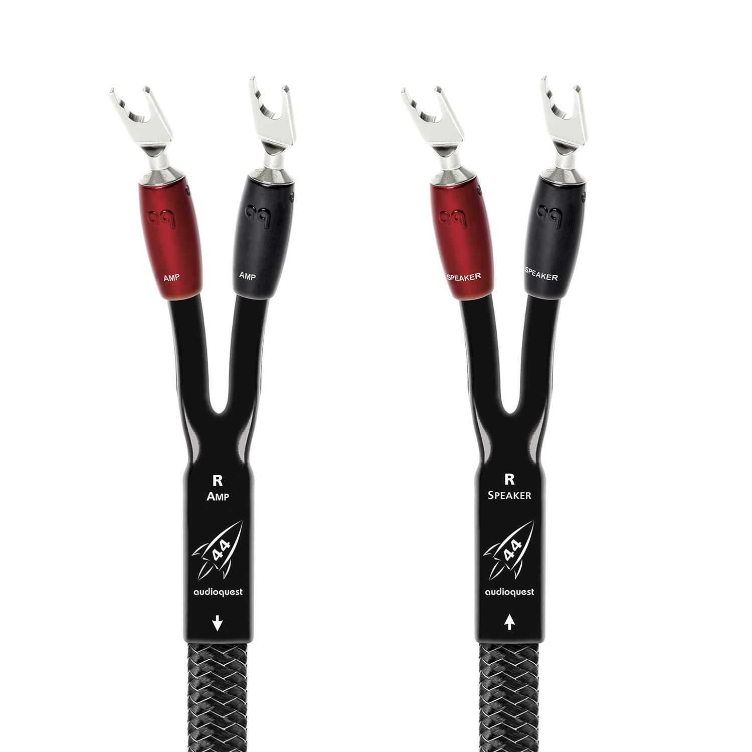 AudioQuest Rocket 44 Full-Range Speaker Cable w/ SureGrip 500 Connectors