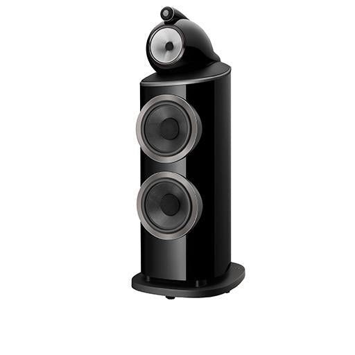 B&W 801 D4 Reference Speaker, Gloss Black