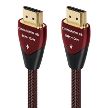 AudioQuest Cinnamon 48 2.1 HDMI Cable - 8K/10K Ultra HD, Gaming, High-Speed, 48Gbps, HDR, eARC