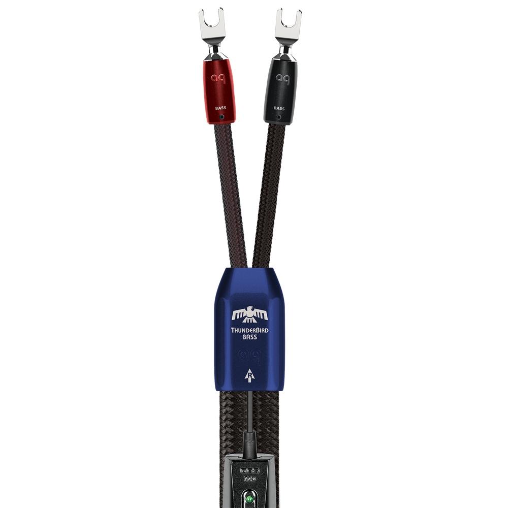 AudioQuest ThunderBird BASS Speaker Cable w/ ZERO-Tech and RF/ND-Tech for Midrange and Bass