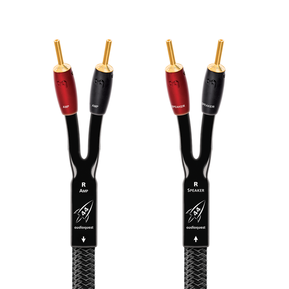 AudioQuest Rocket 44 Full-Range Speaker Cable w/ SureGrip 500 Connectors