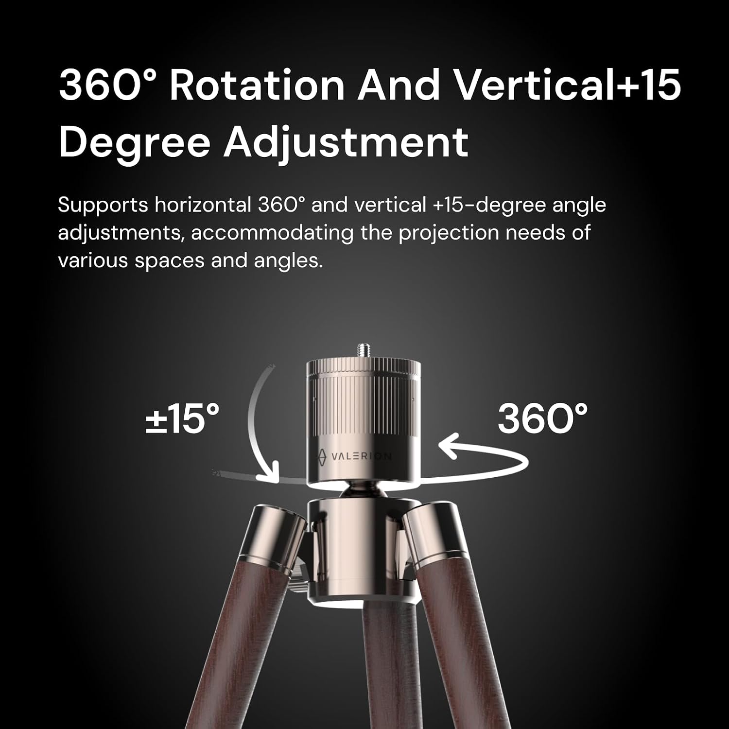 AWOL Vision Valerion - Walnut Tripod Stand