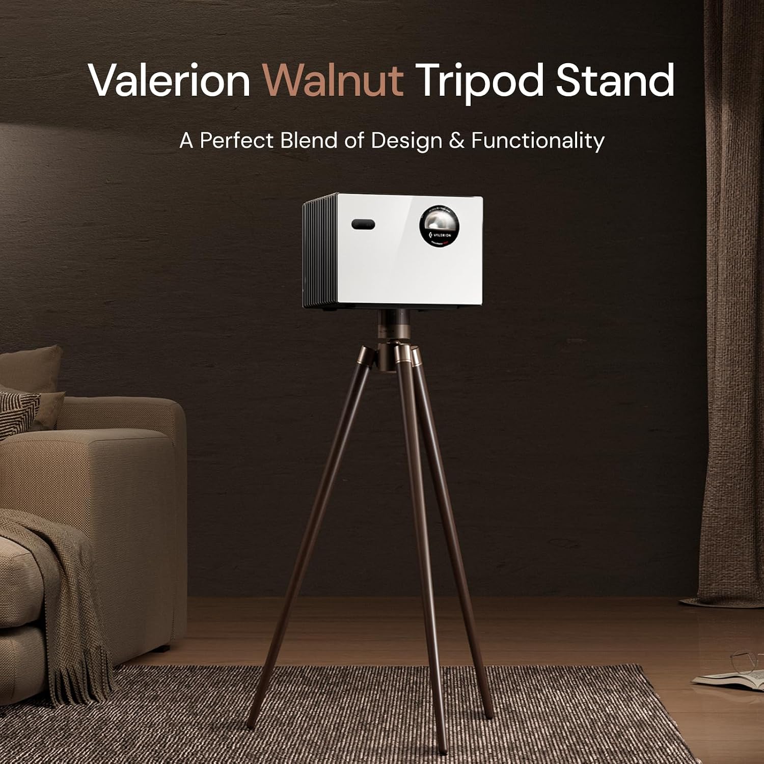 AWOL Vision Valerion - Walnut Tripod Stand
