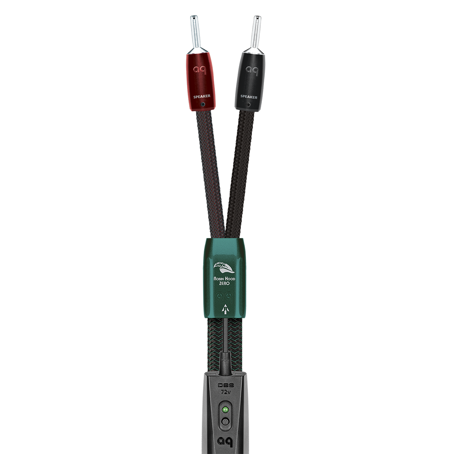 AudioQuest Robin Hood ZERO Speaker Cable w/ ZERO-Tech for Full-Range or Treble