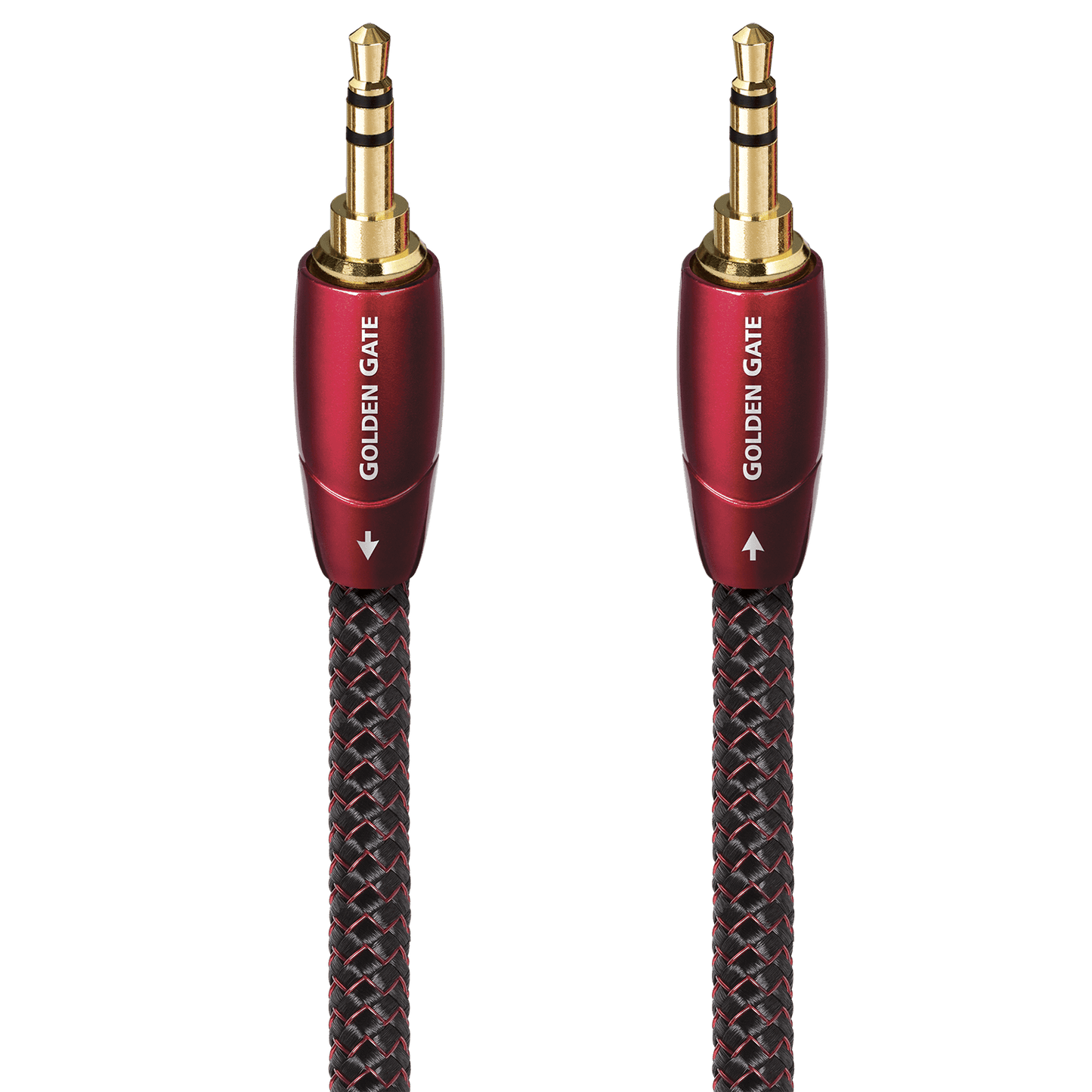 AudioQuest Golden Gate 3.5mm Aux Cable – Male to Male Stereo Interconnect