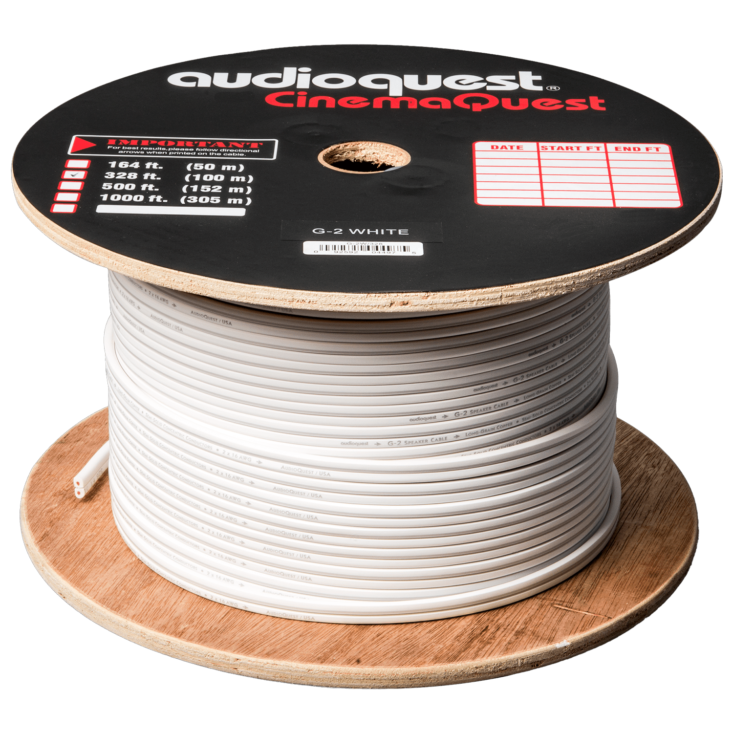 AudioQuest G2 16 AWG Bulk Speaker Cable