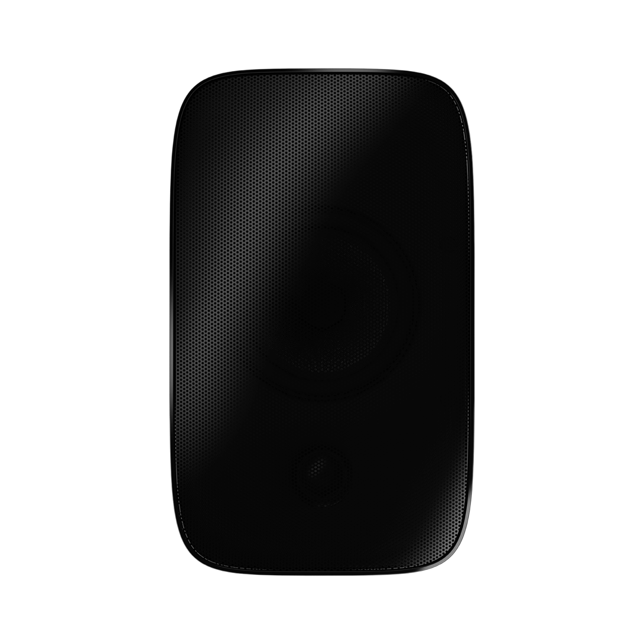 B&W AM1 Architectural Monitor in black - Hi-Fi Centre - vertical front view