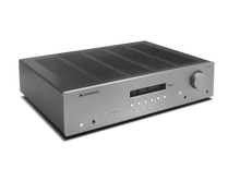 Cambridge Audio AXR100 Stereo Receiver on a white background