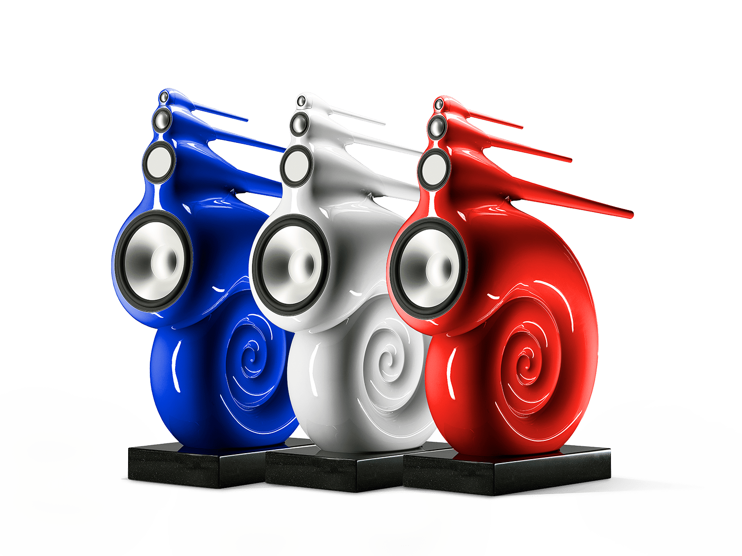 B&W Nautilus 4 Way Active Speaker - Hi-Fi Centre color variations