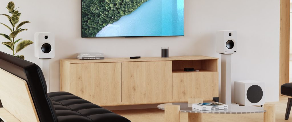 Kanto REN Powered Bookshelf Speakers