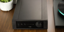 A front view of a Rega Brio Mk7 Integrated Amplifier