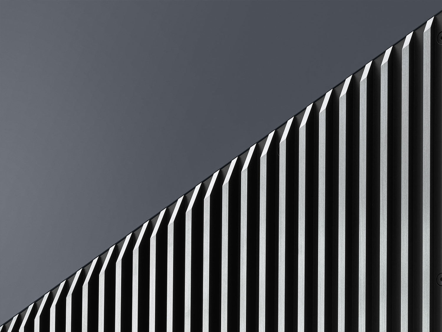 A detail of a Burmester BC150 Reference Line Speaker - HiFi Centre.