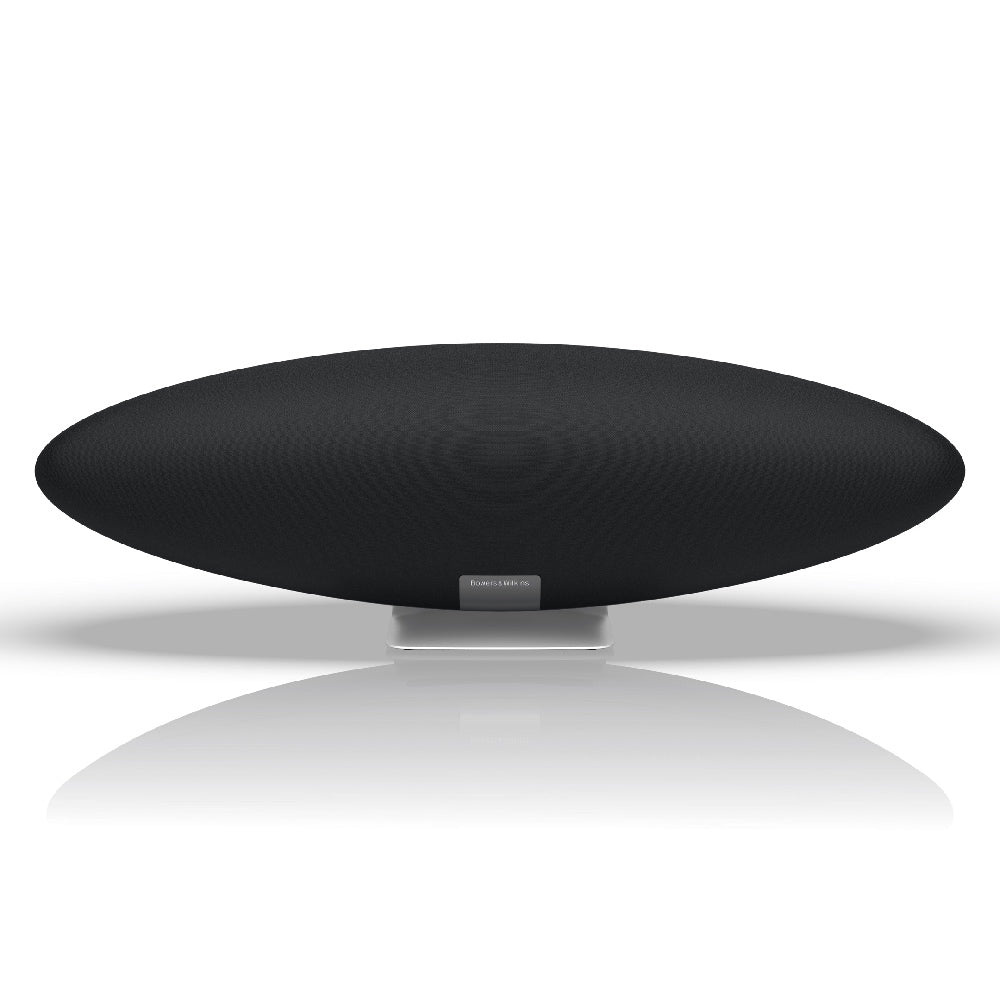 Bowers & Wilkins Zeppelin Pro Wireless Speaker in space grey on a white background - Hi-Fi Centre.