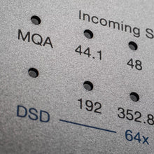 A closeup to controls of Cambridge Audio DACMAGIC 200M DAC
