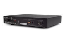 Back view of a Cambridge Audio CXC V2 CD Transport with various ports on a white background