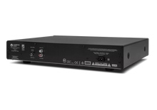 Back view of a Cambridge Audio AXC35 CD Player on a white background