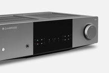 Cambridge Audio EXA100 Integrated Amplifier on a white background - HiFi Centre.